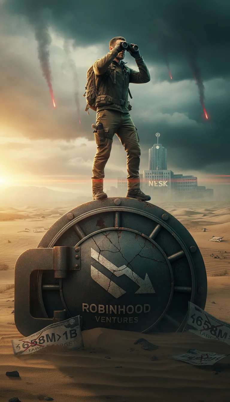 Robinhood Ventures fund raised $658M: stock fell 16% at trading start