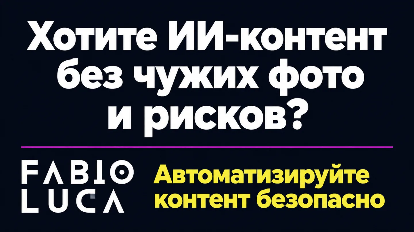 type=cta | about=Внедрение ИИ-инструментов для автоматизации создания визуального контента и маркетинга | hook=Хотите ИИ-контент без чужих фото и рисков?