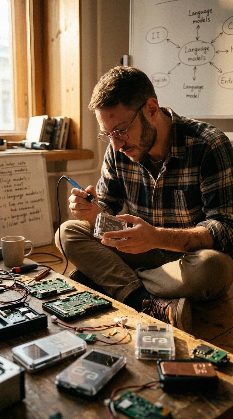 Era raised $11M to create an AI gadget platform based on 130 language models