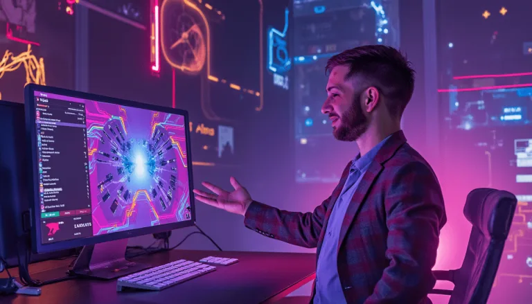 Graphic design trends 2025: sci-fi and AI