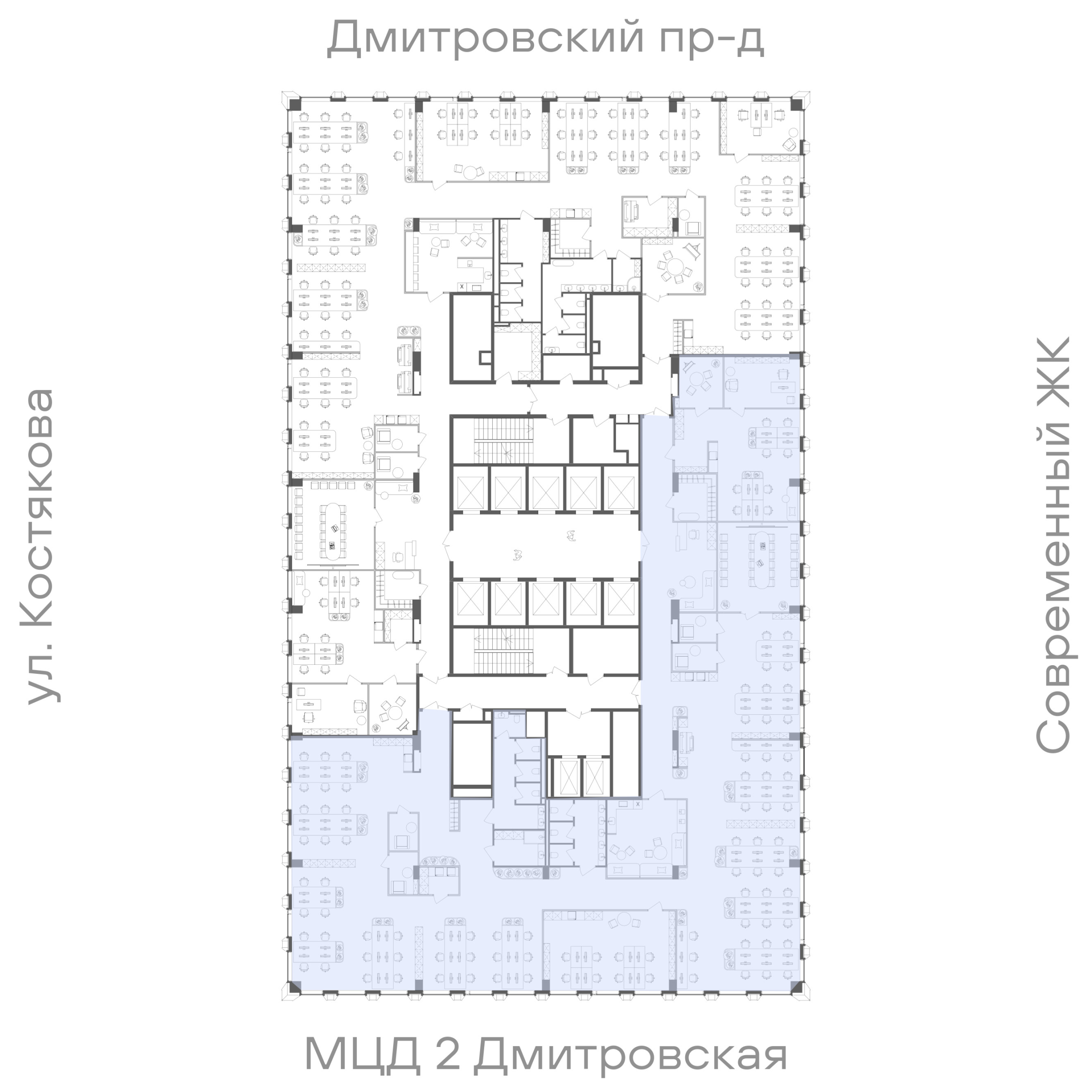 Планировка лота
