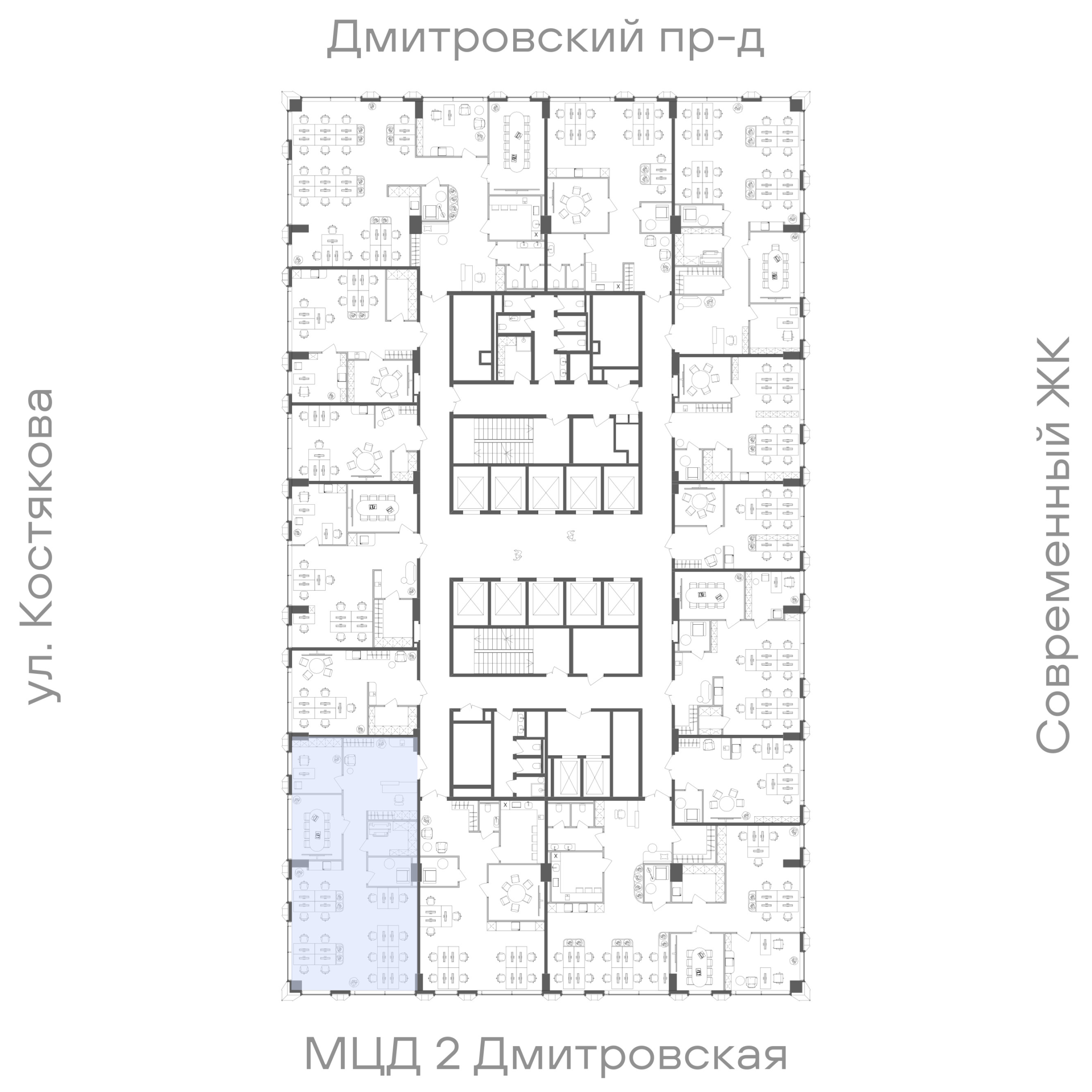 Планировка лота