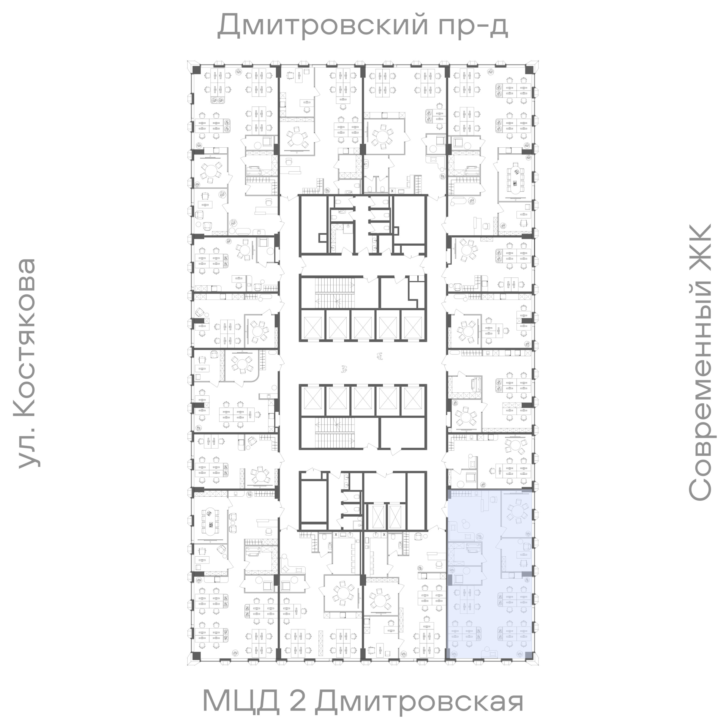 Планировка лота