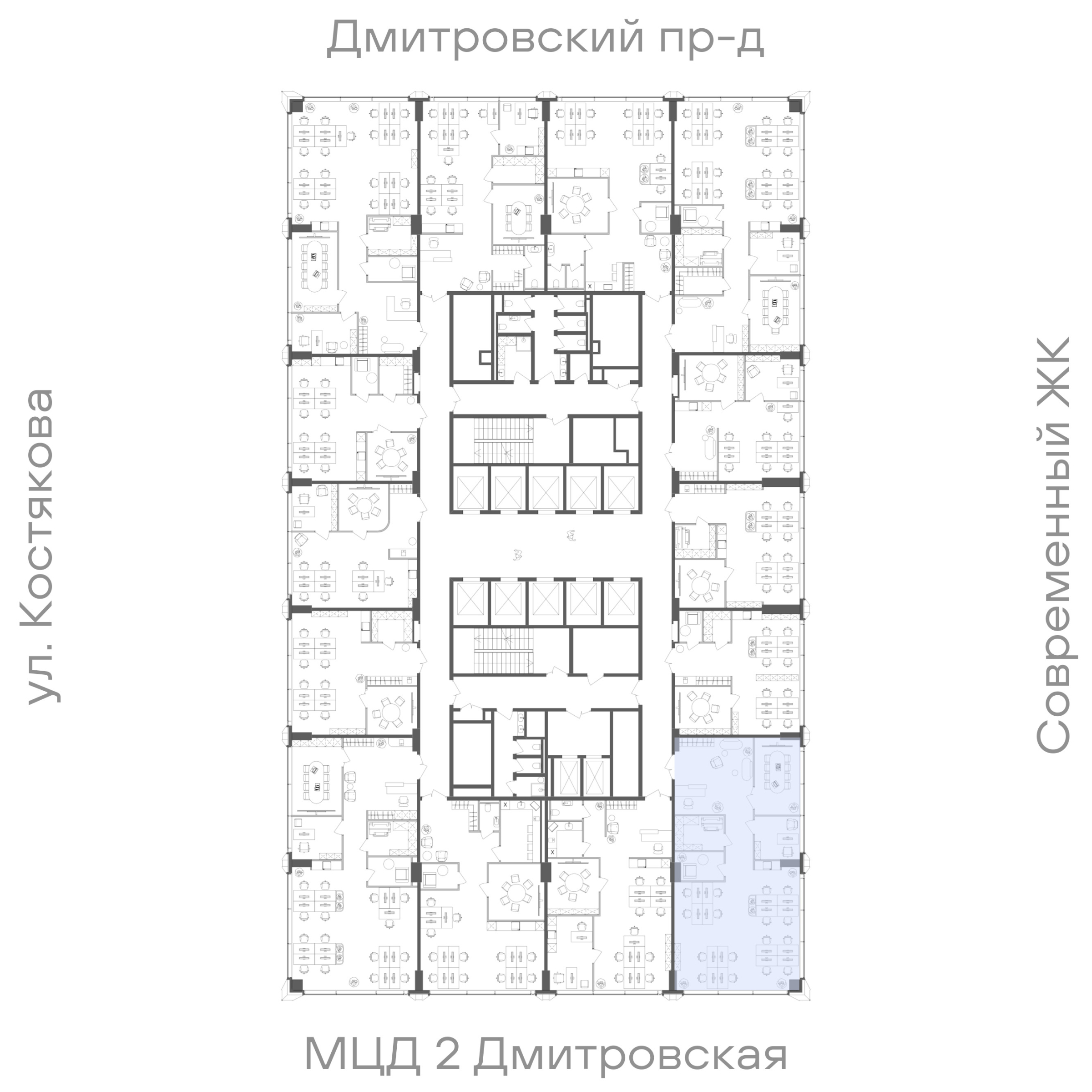 Планировка лота