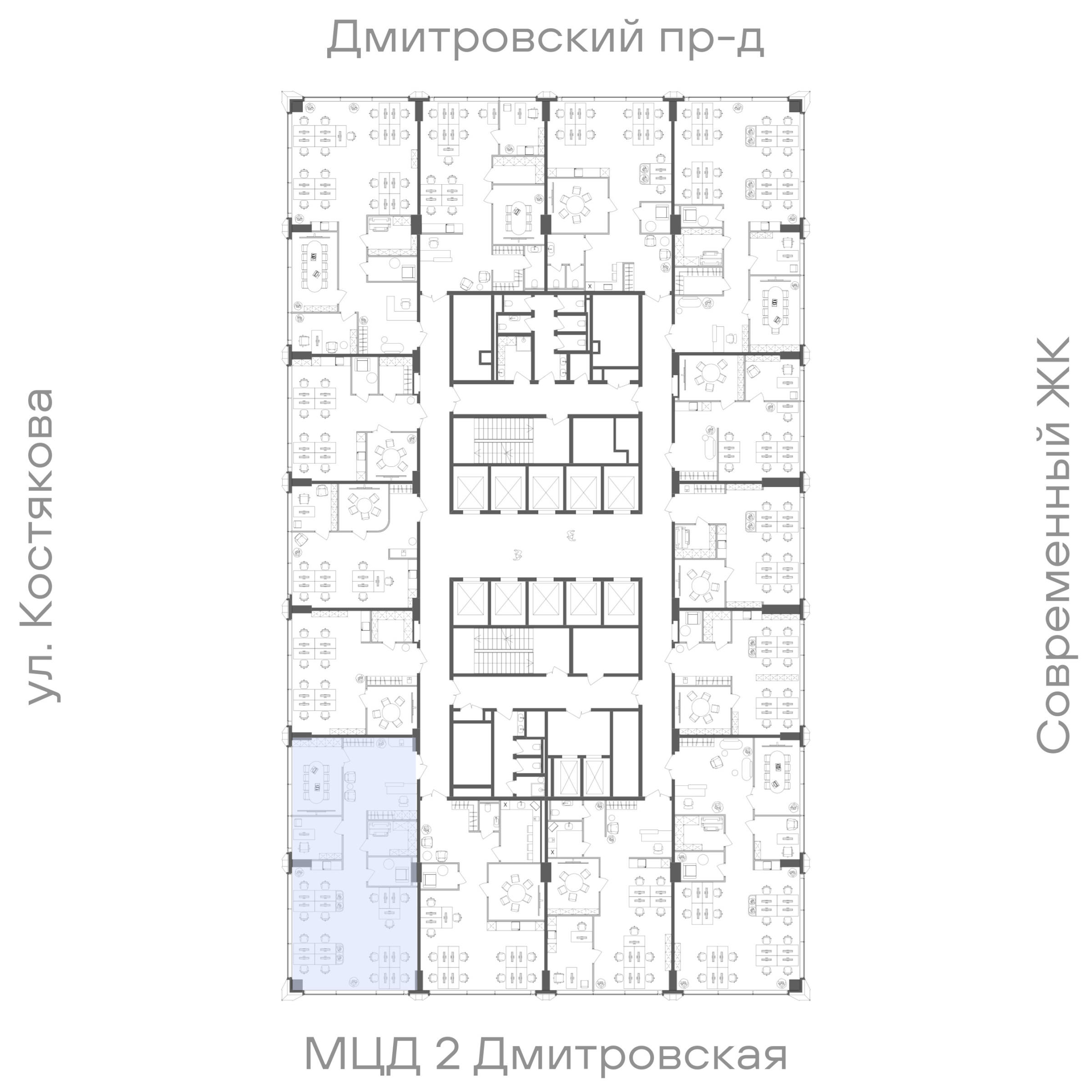 Планировка лота