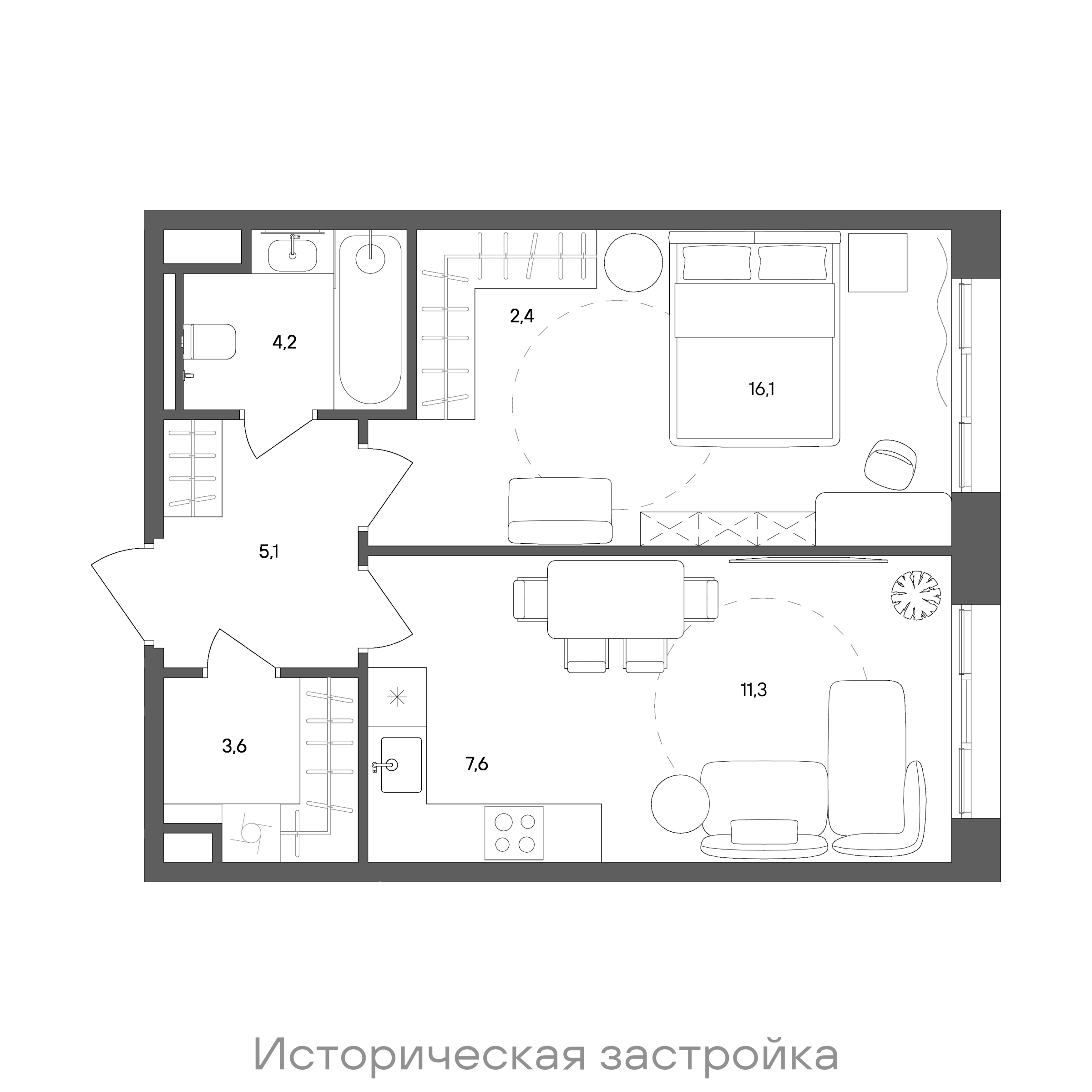 Планировка лота