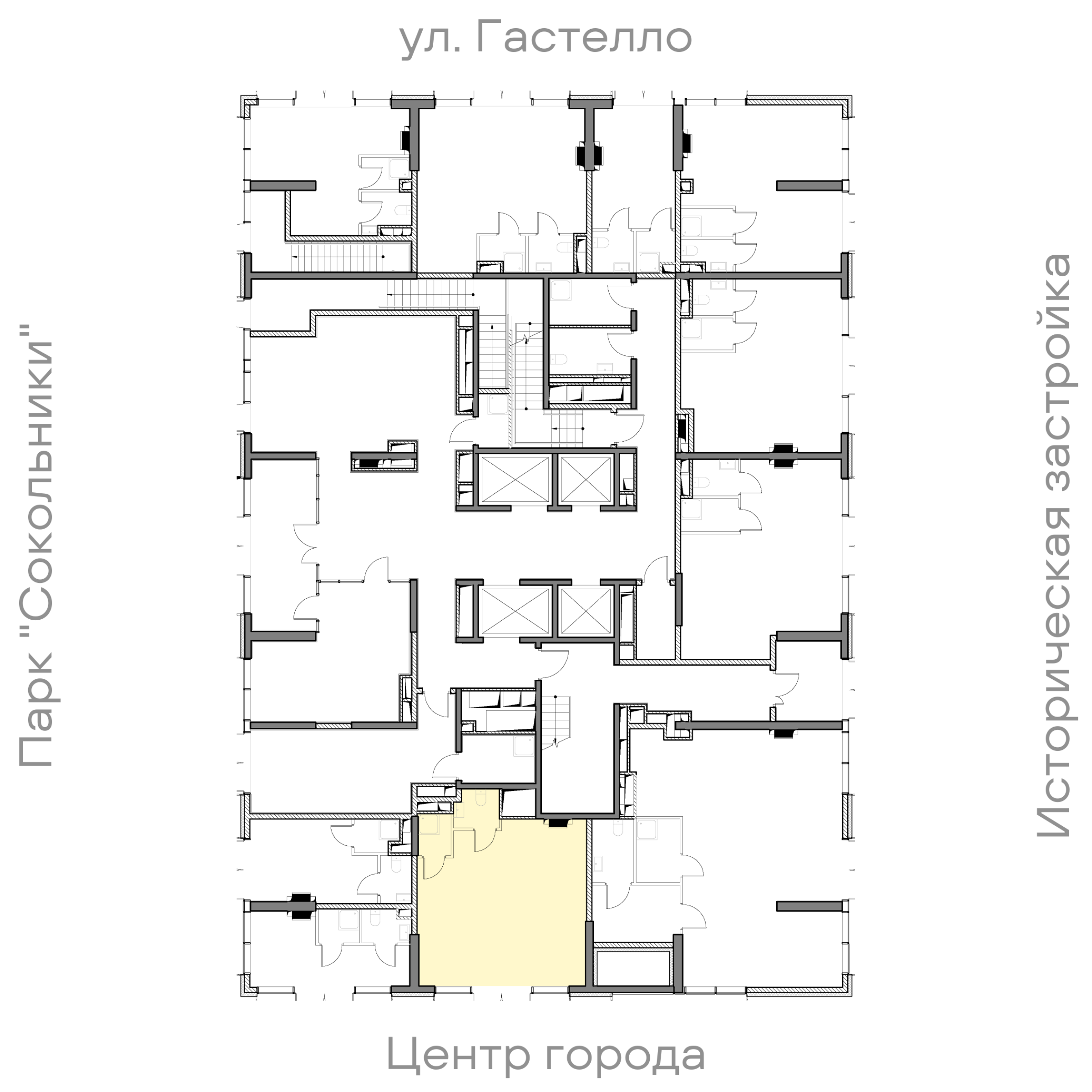 Планировка лота