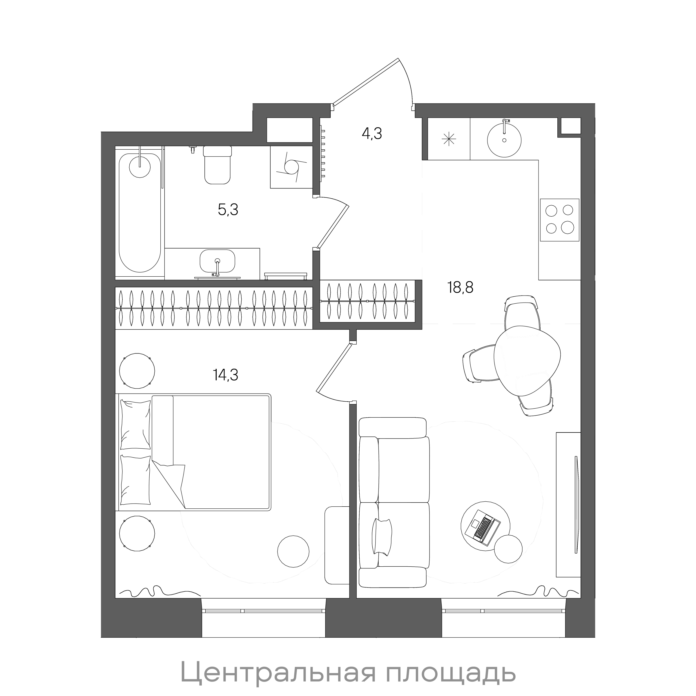 Планировка лота