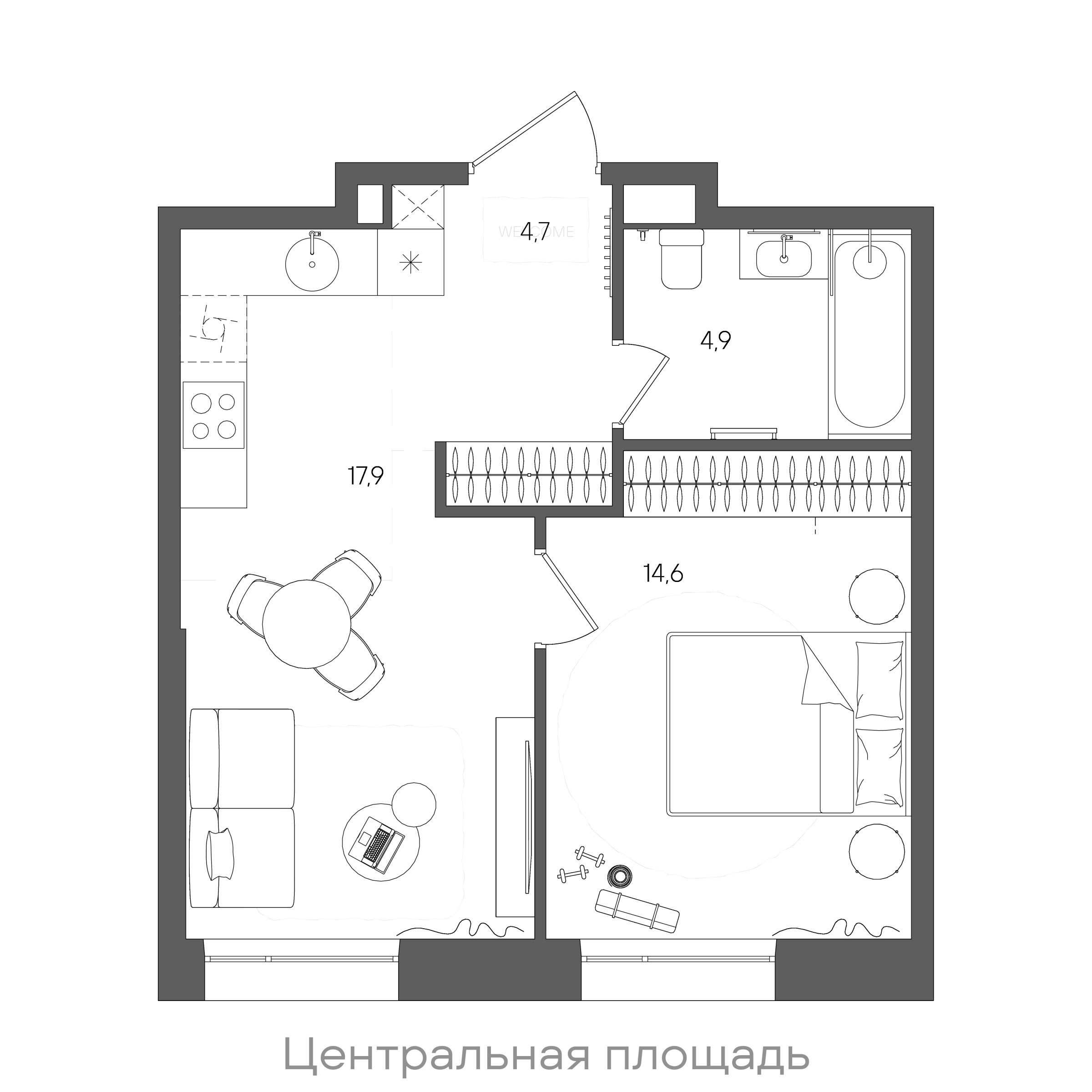 Планировка лота