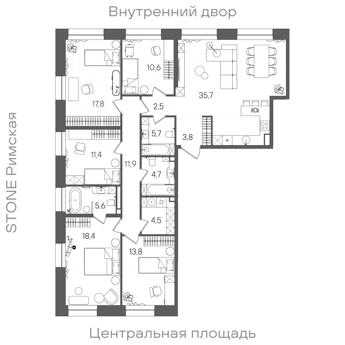 Планировка лота
