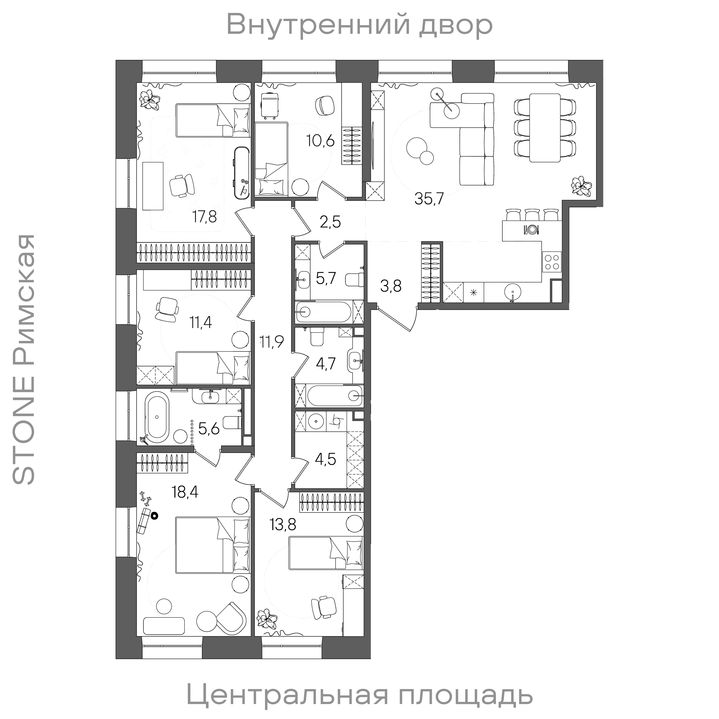 Планировка лота
