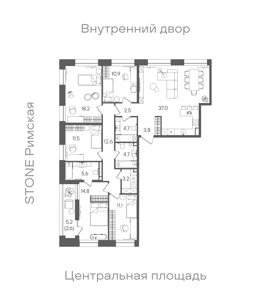 Планировка лота