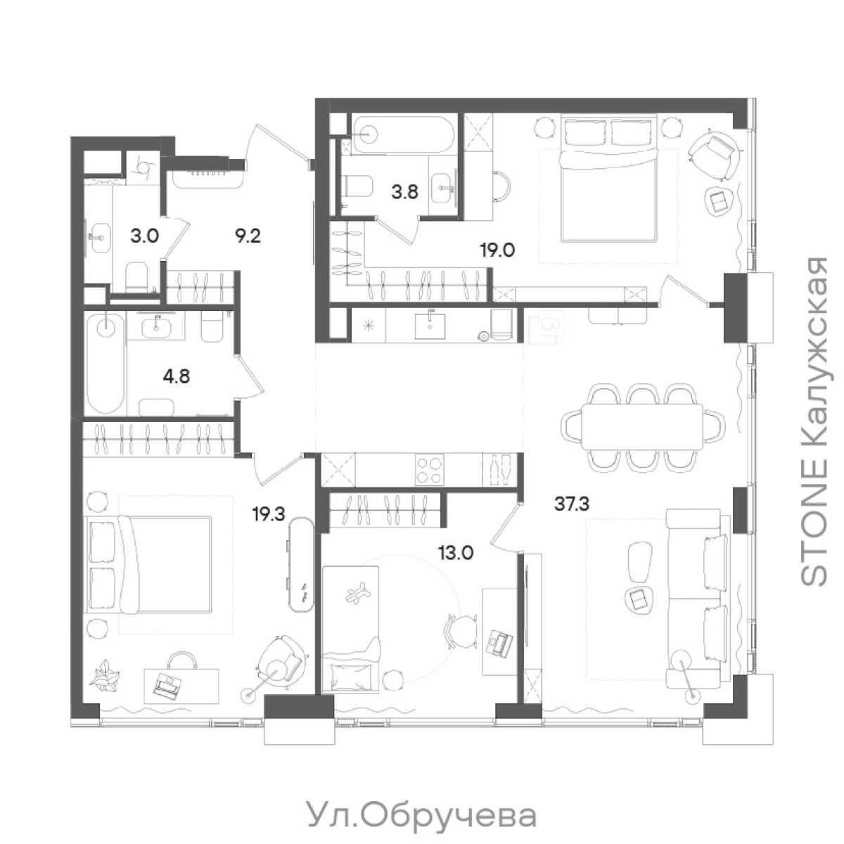 Планировка лота