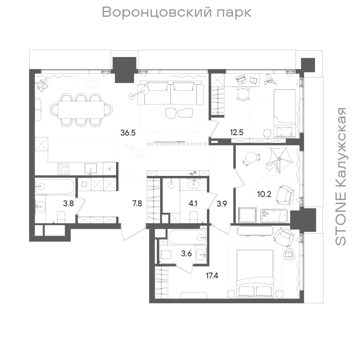 Планировка лота