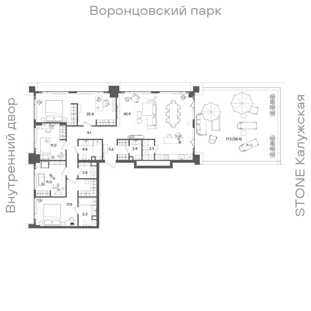 Планировка лота