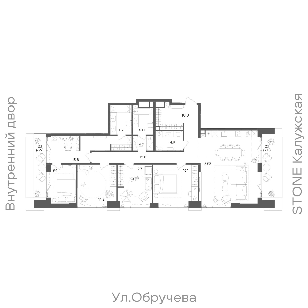 Планировка лота
