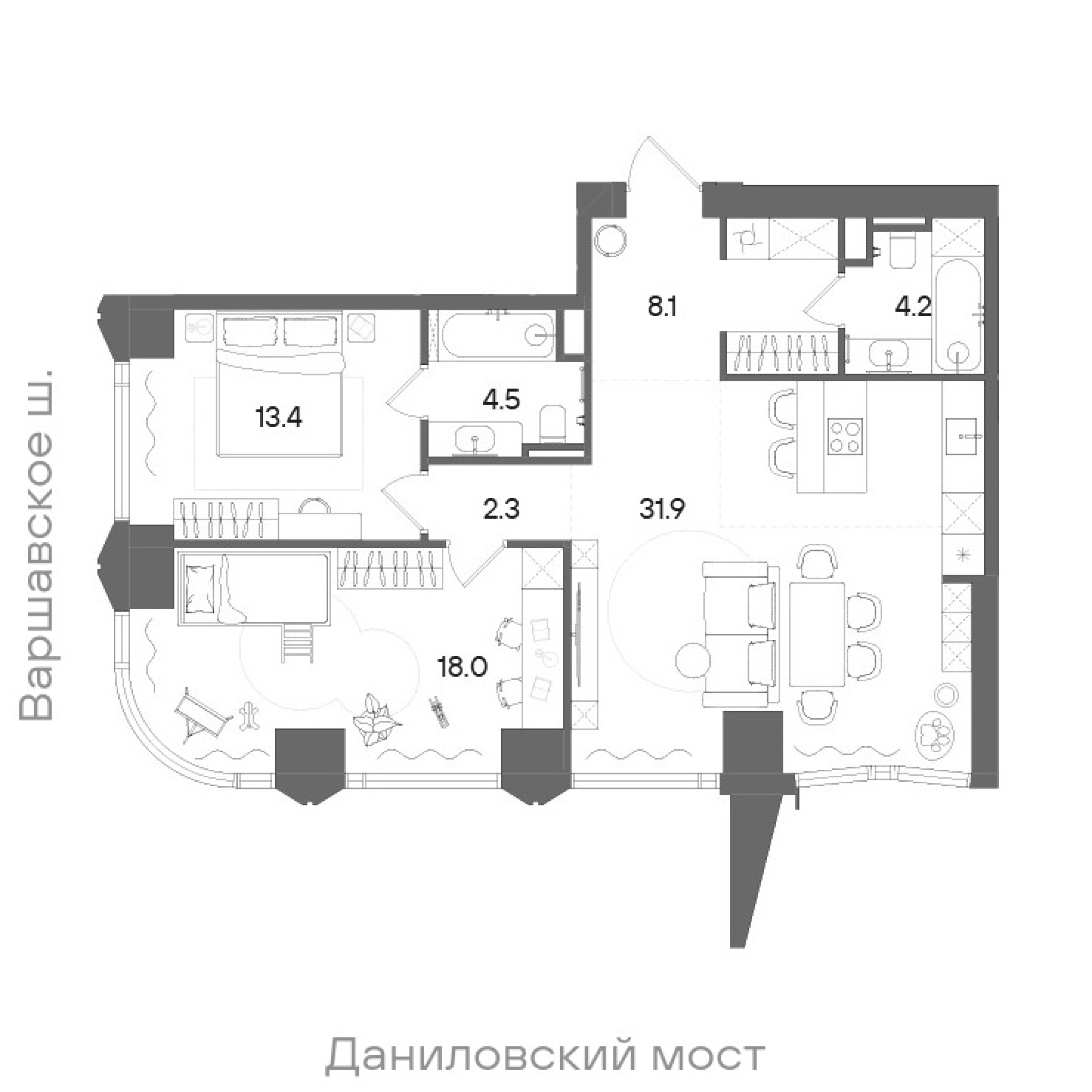 Планировка лота