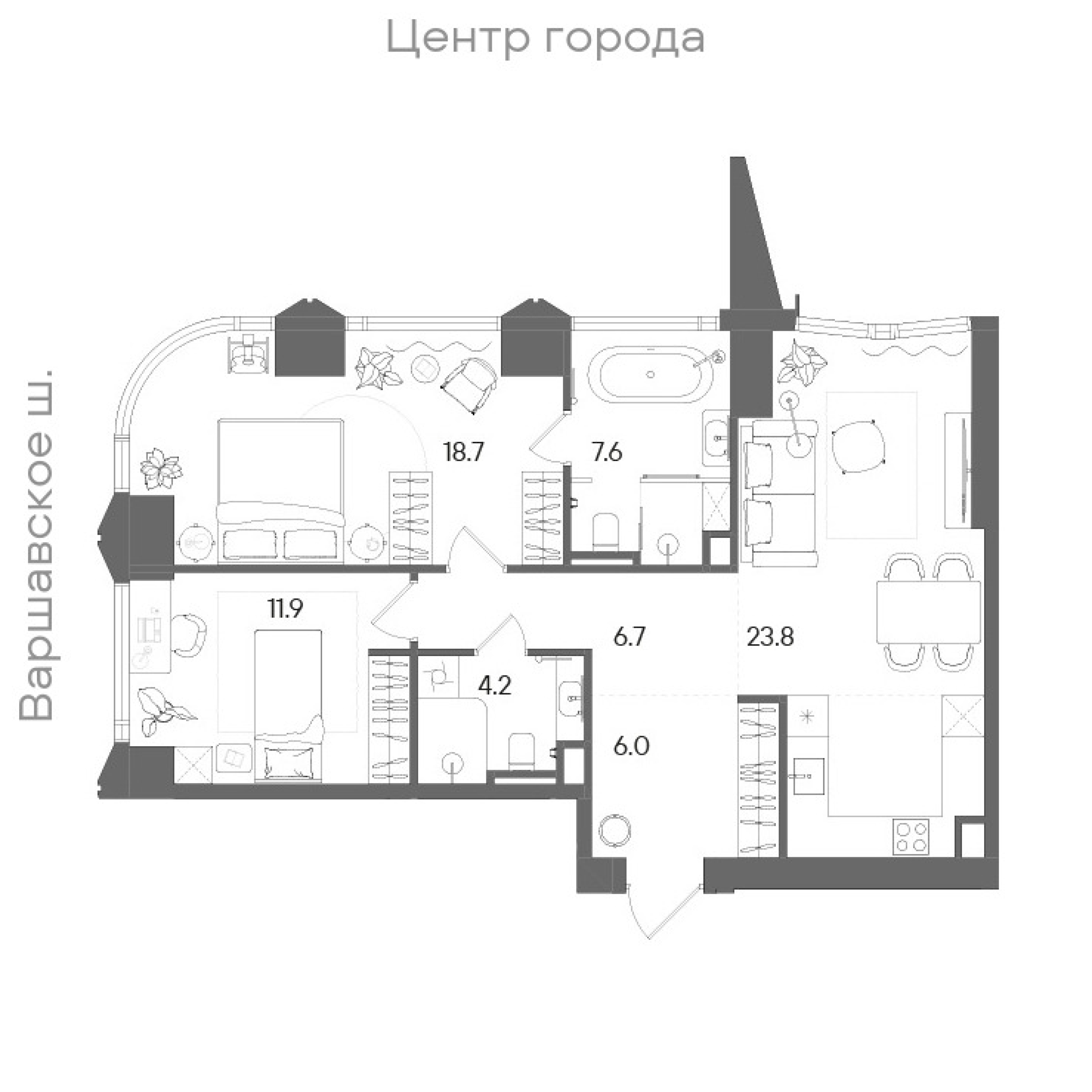 Планировка лота