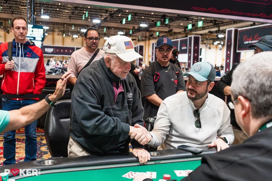 90-летний Перри Грин стал шестым в $1500 Omaha Hi-Lo Eight or Better на WSOP