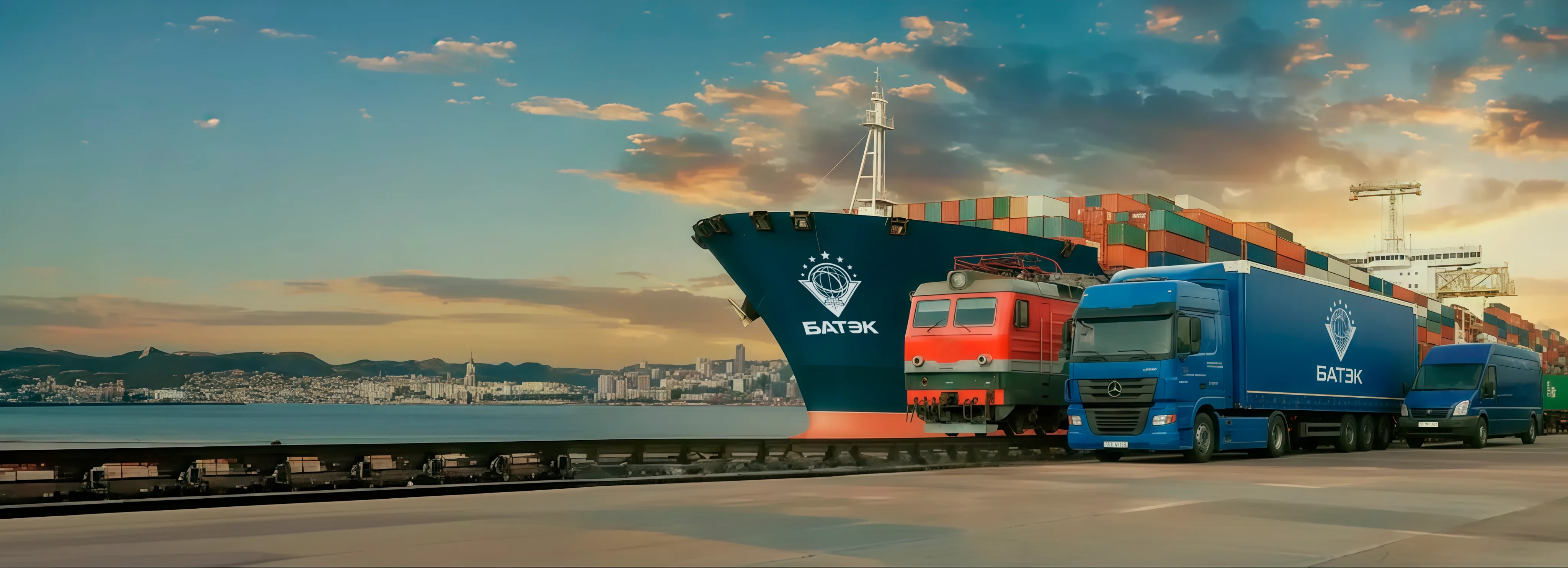 Транспортные средства с логотипом БАТЭК