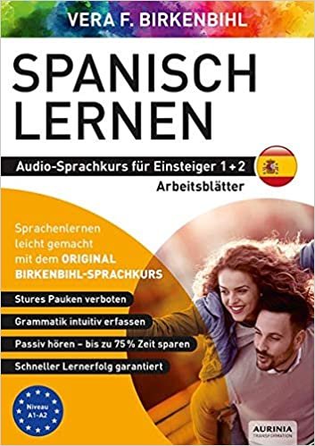 okumak Arbeitsbuch zu Spanisch lernen Einsteiger 1+2: Original Birkenbihl