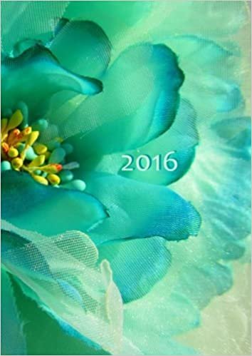 okumak dicker TageBuch Kalender 2016 - FLOWER POWER: Endlich genug Platz für dein Leben! 1 Tag pro DIN A4 Seite