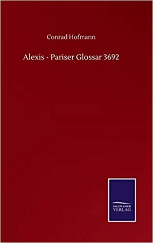 okumak Alexis - Pariser Glossar 3692