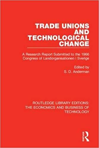 okumak Trade Unions and Technological Change: A Research Report Submitted to the 1966 Congress of Landsorganistionen i Sverige (Routledge Library Editions: The Economics and Business of Technology)