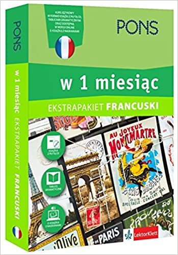 okumak Francuski w 1 miesiac z 3 tablicami jezykowymi i kursem online