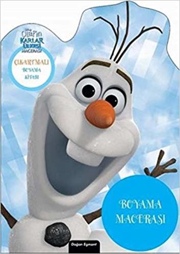okumak Disney Olaf&#39;ın Karlar Ülkesi Maceras Çıkartmalı Boyama Kitabı