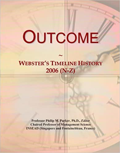 okumak Outcome: Webster&#39;s Timeline History, 2006 (N-Z)