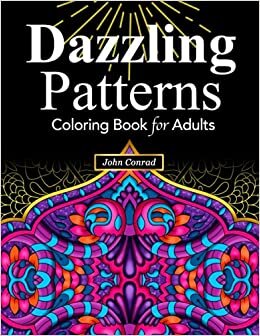 okumak Dazzling Patterns: Coloring Book for Adults - Relieve your stress with relaxing pattern designs!