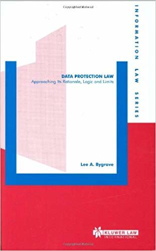 حماية البيانات القانون ، عند اقتراب Its rationale ، المنطقي و حدود لقانون معلومات (مجموعة مكونة من سلسلة)
