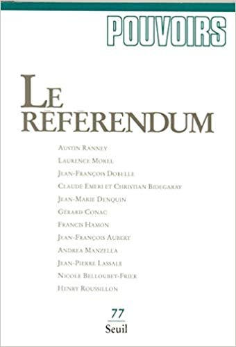 okumak Pouvoirs, n° 077. Le Référendum (77)