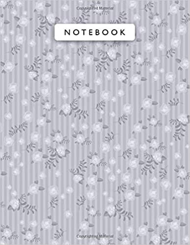 okumak Notebook Lavender (Web) Color Small Vintage Rose Flowers Mini Lines Patterns Cover Lined Journal: College, Wedding, A4, Journal, 110 Pages, 21.59 x ... Monthly, Planning, Work List, 8.5 x 11 inch