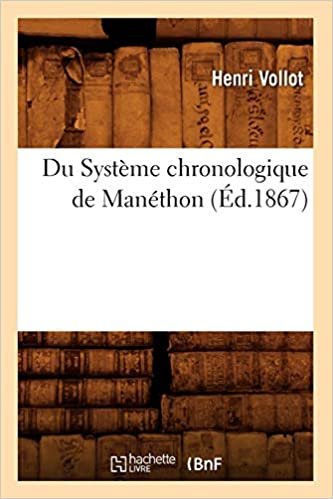 okumak H, V: Du Systï¿½me Chronologique de Manï (Histoire)