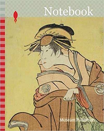 okumak Notebook: Segawa Kikunojo lll in the Role of Courtesan Katsuragi, c. 1795, Toshusai Sharaku 東洲斎 写楽, Japanese, active 1794-95, Japan, Color woodblock print, hosoban