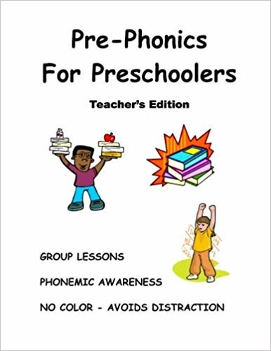 okumak Pre-Phonics For Preschoolers, Teachers Edition: Phonemic (Sound) Awareness