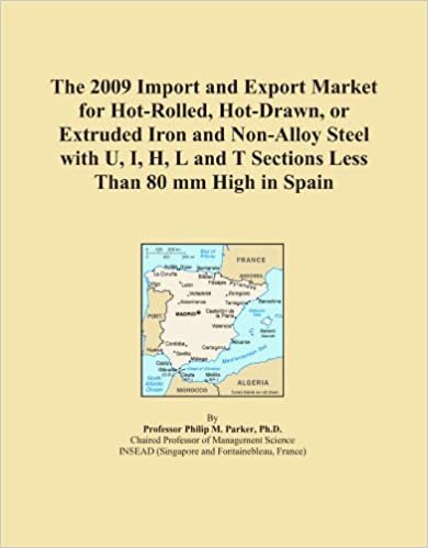 okumak The 2009 Import and Export Market for Hot-Rolled, Hot-Drawn, or Extruded Iron and Non-Alloy Steel with U, I, H, L and T Sections Less Than 80 mm High in Spain