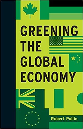 okumak Pollin, R: Greening the Global Economy (Boston Review Books)