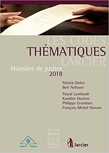 okumak Code thématique - Huissiers de justice 2018 (LSB. P.LARC.THE)