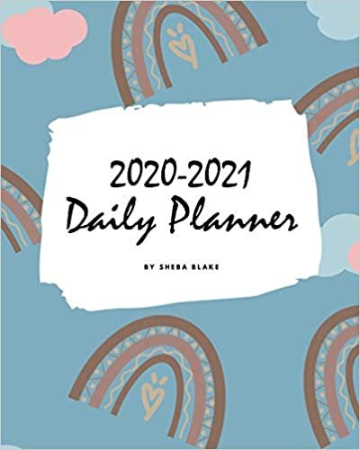 okumak Cute Cats 2020-2021 Daily Planner (8x10 Softcover Planner / Journal)