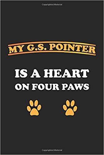 okumak My G.S. Pointer is a heart on four paws: Monatsplaner, Termin-Kalender für Hunde-Halter | Geschenk-Idee | A5 | 120 Seiten