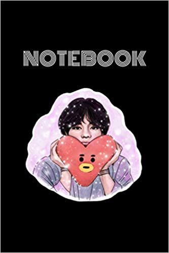 okumak NoteBook: BTS Cute Notebook V BTS and Tata BT21 Kpop Notebook 6x9 - 120 page Perfect for anyone who needs to take notes make plans or keep track of ... Kids Students Girls for Home School College.