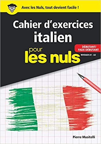 okumak Cahier d&#39;exercices italien débutant pour les Nuls