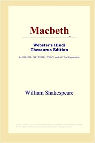 okumak Macbeth (Webster&#39;s Hindi Thesaurus Edition)