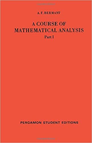 okumak A Course of Mathematical Analysis: International Series of Monographs on Pure and Applied Mathematics (Pure &amp; Applied Mathematics Monograph): v. 1