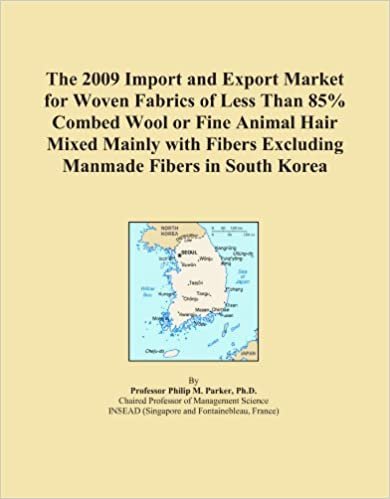 okumak The 2009 Import and Export Market for Woven Fabrics of Less Than 85% Combed Wool or Fine Animal Hair Mixed Mainly with Fibers Excluding Manmade Fibers in South Korea