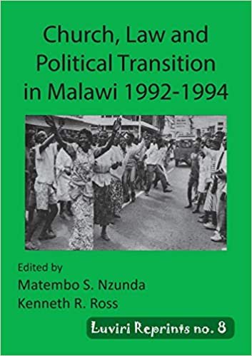 okumak Church, Law and Political Transition in Malawi 1992-1994