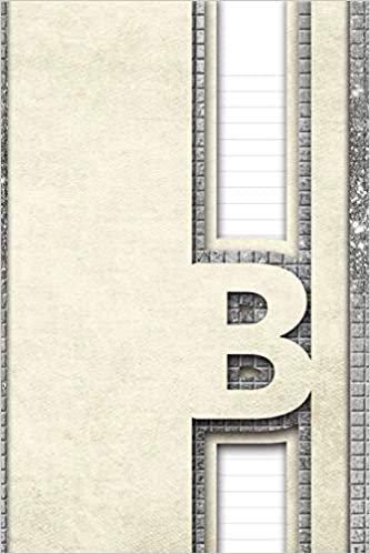 okumak Letter B: Personalized Design Notebook: 120 pages